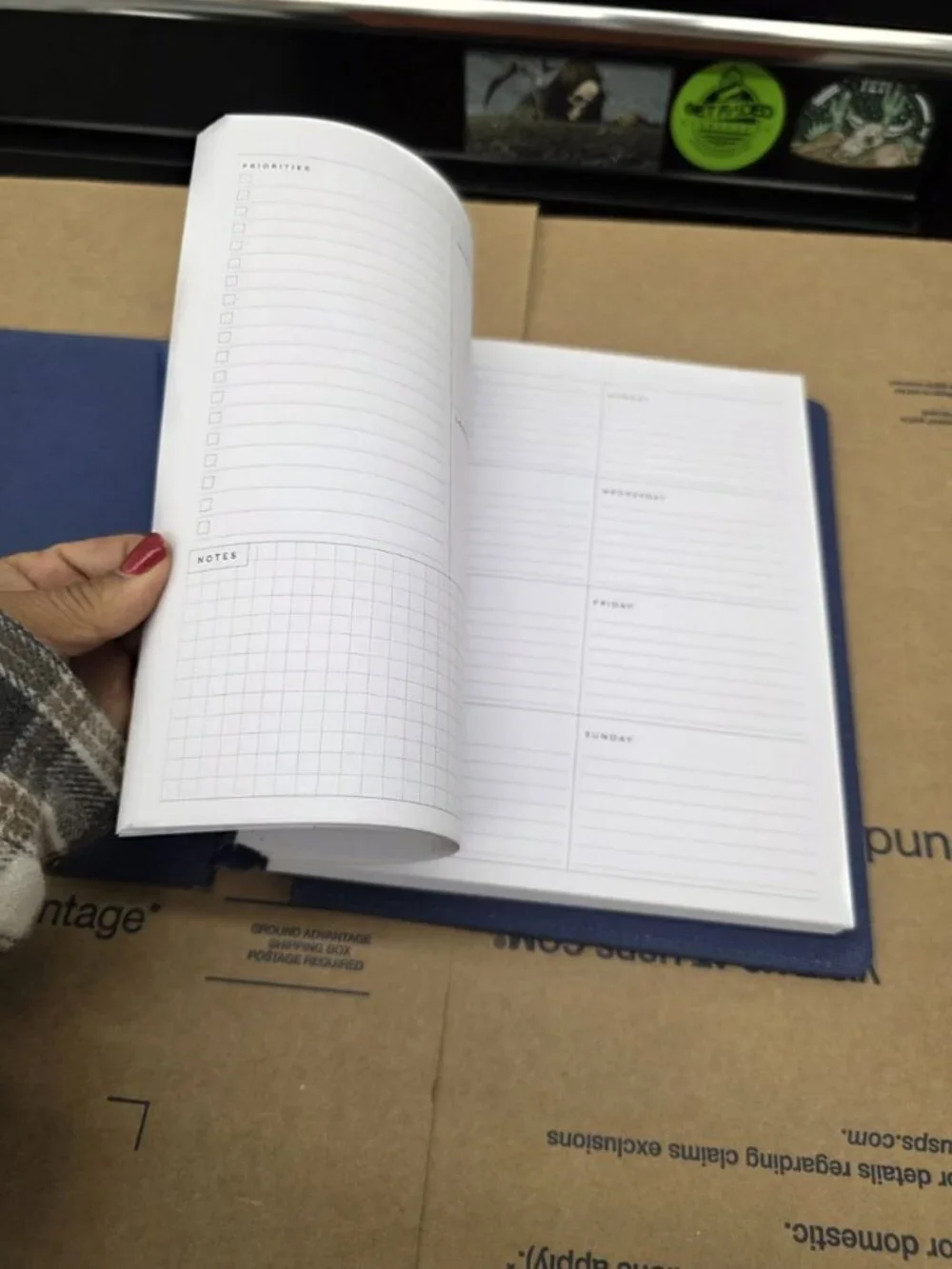 Celestial Date Planner By Happy Planner Blue Canvas
